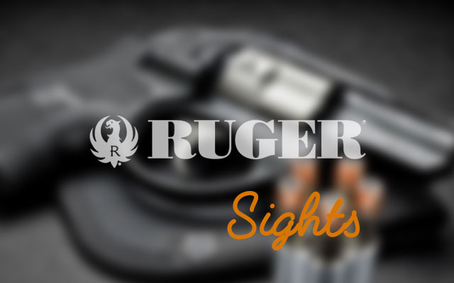 Ruger SR1911 sights
